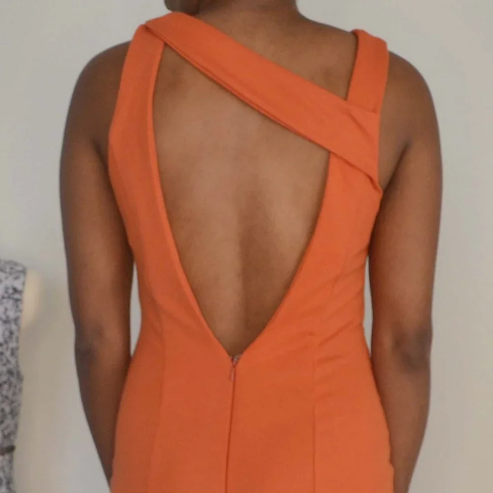 ASOS Rust Midi Dress - Picture 3 of 3